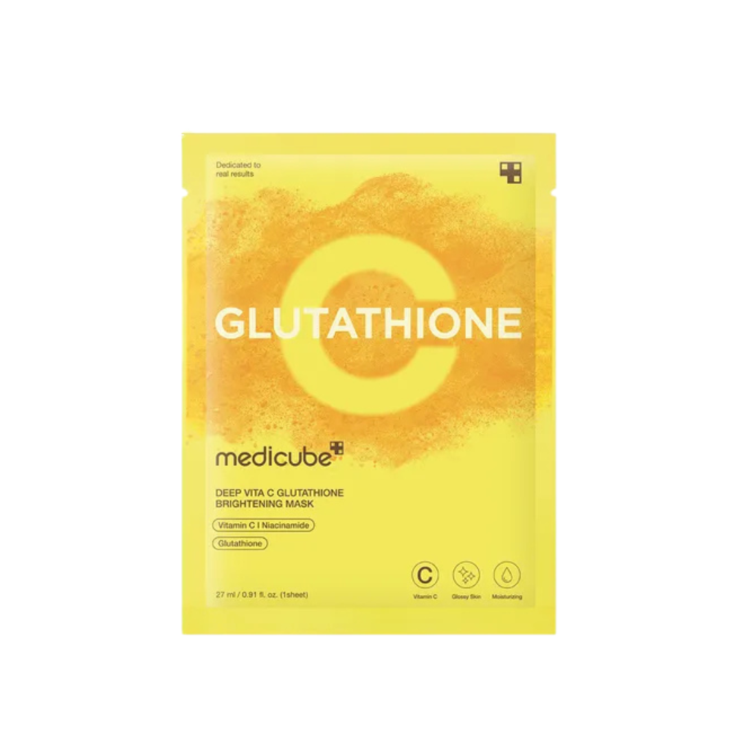 Medicube Deep Vita C Glutathione Brightening Mask 27ml