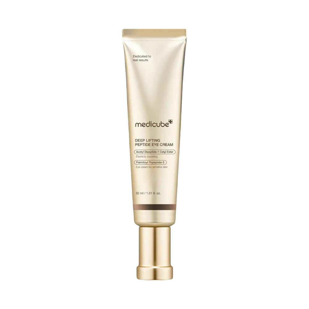 medicube deep lifting peptide eye cream for face 30 ml peptide cream for lifting hydration skin texture