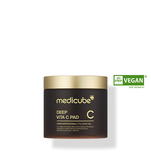 Medicube Deep Vita C Pad 70 Pads brightening and exfoliating toner pad