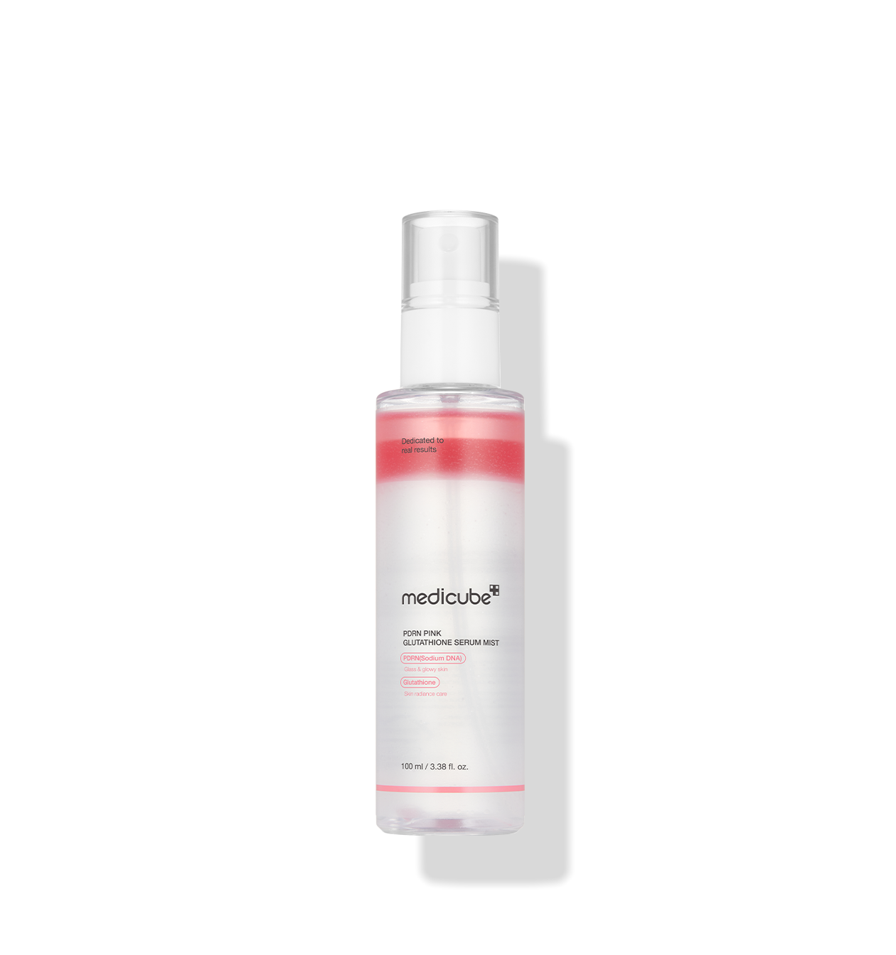 Medicube PDRN Pink Glutathione Serum Mist 100ml brightening hydrating facial glow mist