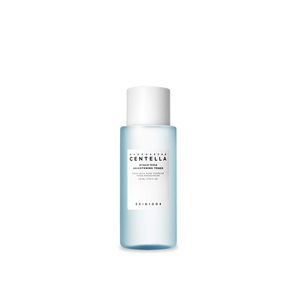 SKIN1004 Madagascar Centella Hyalu-Cica Brightening Toner 210ml in sleek packaging