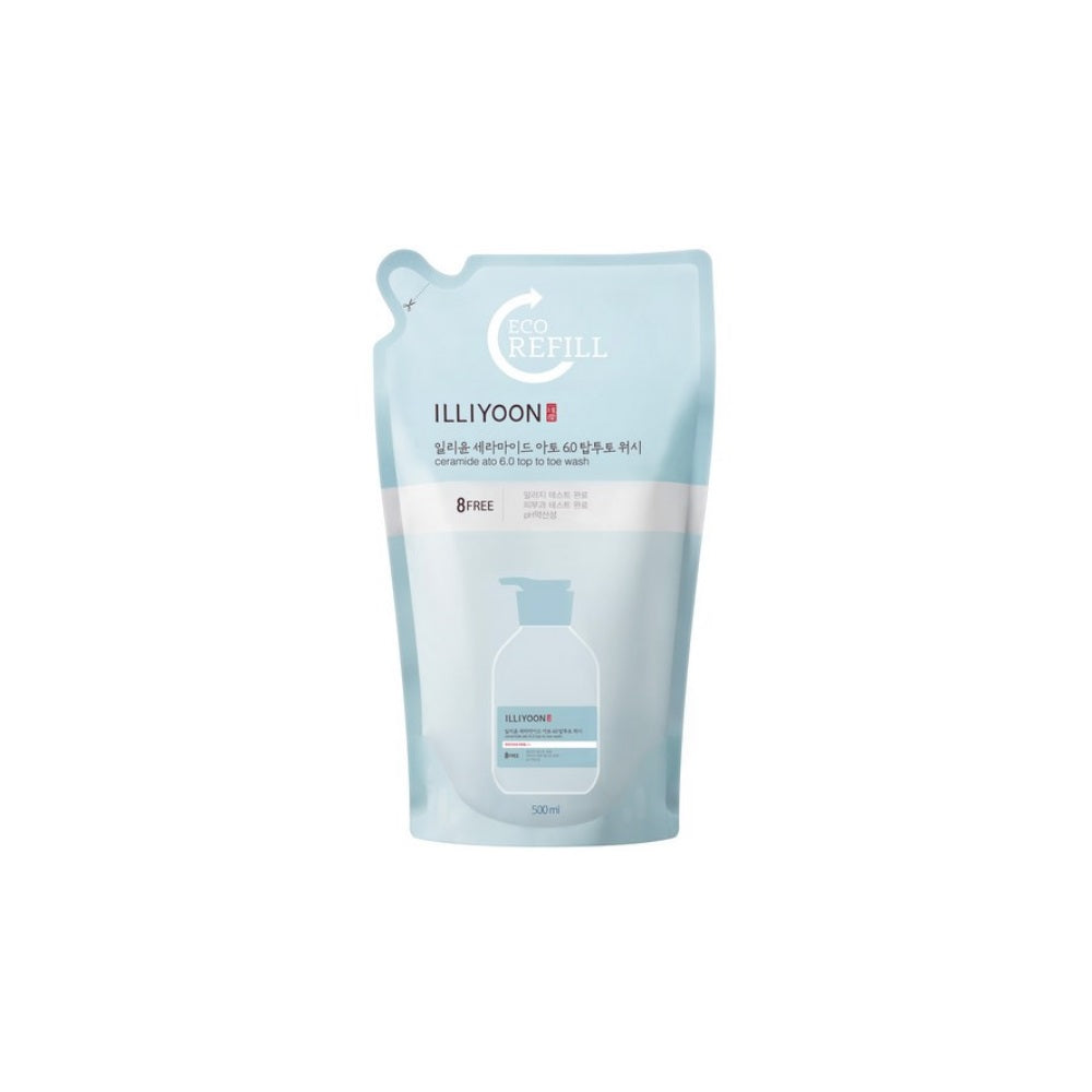 Illiyoon Ceramide Ato 6.0 Top to Toe Wash gentle head to toe cleanser for sensitive skin