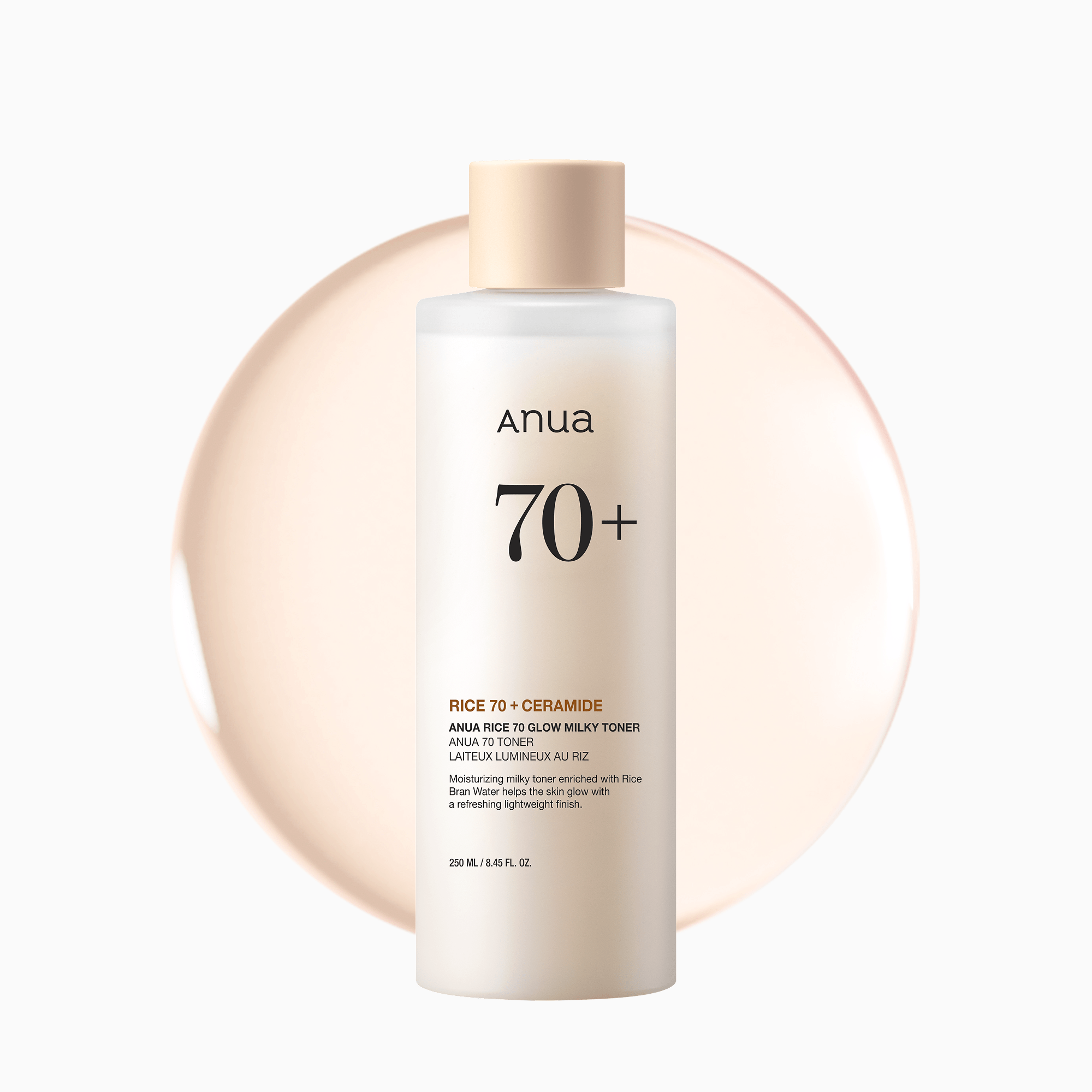 Anua Rice 70 Glow Milky Toner 250ml product image