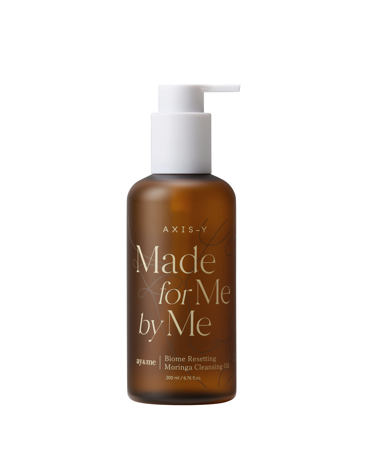 AXIS-Y Biome Resetting Moringa Cleansing Oil 200ml in white and green packaging