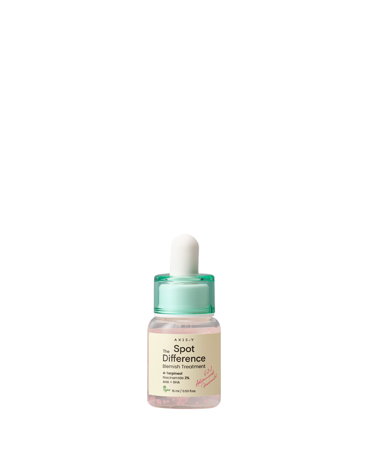 AXIS-Y Spot The Difference Blemish Treatment 15ml in white and green packaging