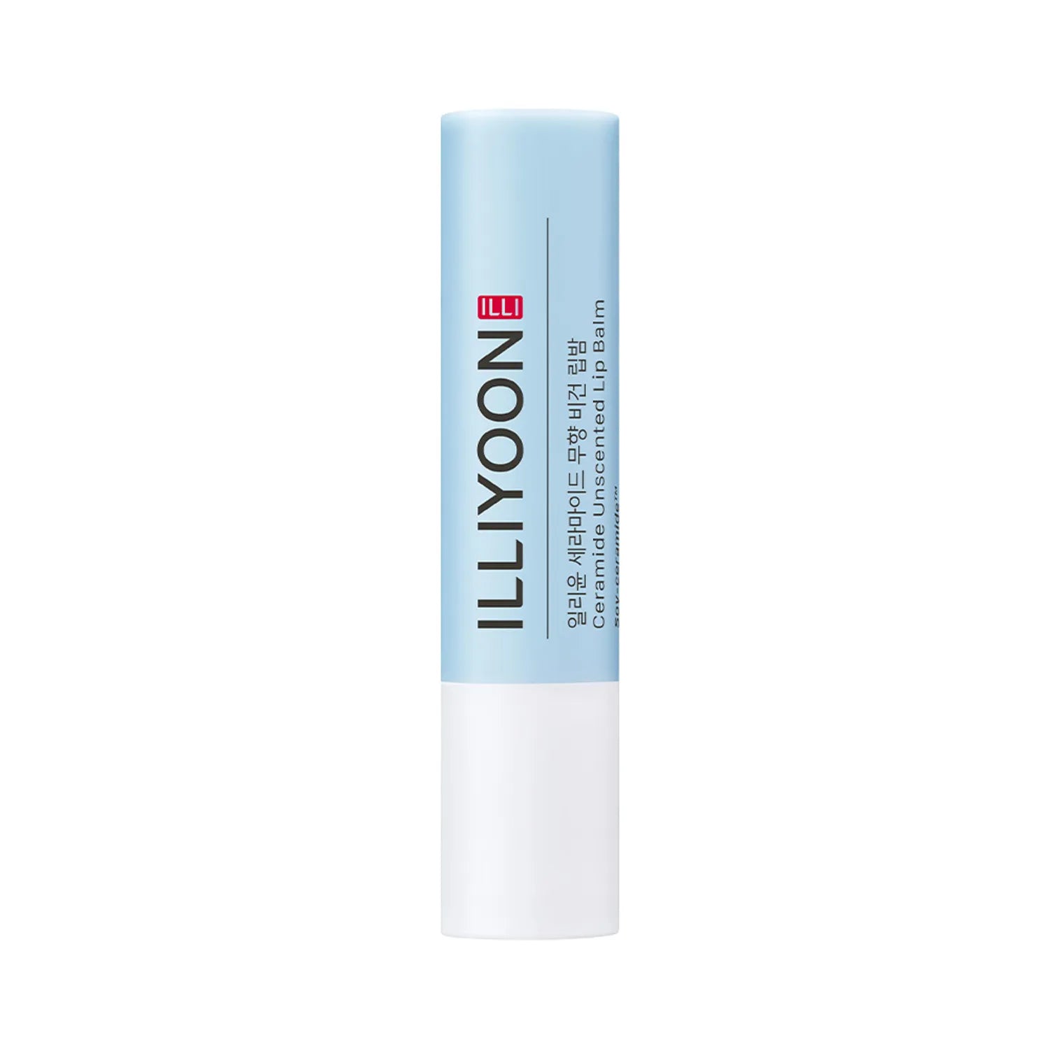 Unscented vegan lip balm with ceramide based moisture care that helps maintain soft hydrated and comfortable lips