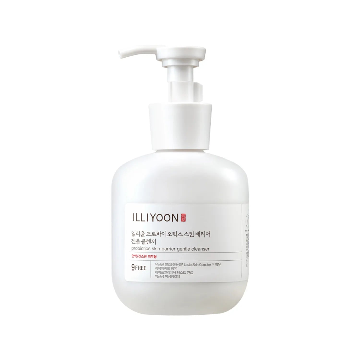 Illiyoon Probiotics Skin Barrier Gentle Cleanser 300ml mild daily cleanser for sensitive skin