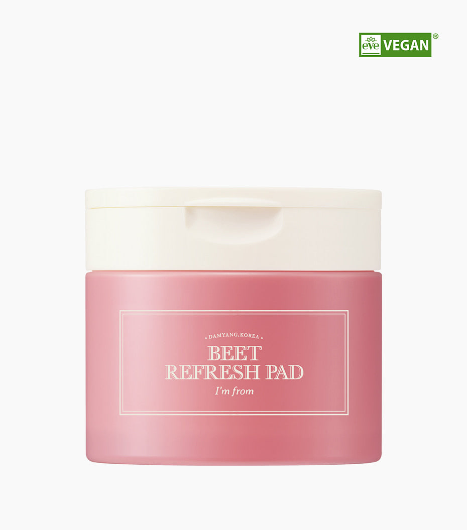 Im from Beet Fresh Pad 260ml daily hydrating beet essence toner pads