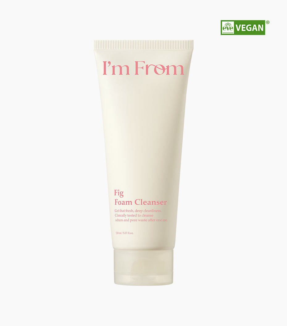 Im from Fig Cleansing Foam 150ml creamy fig foam cleanser for daily use