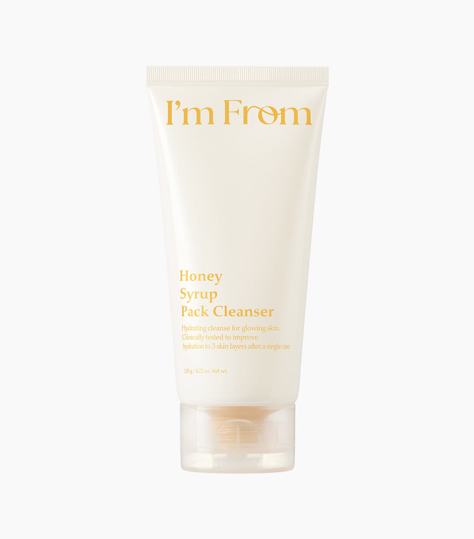 Im from Honey Syrup Pack Cleanser 120ml nourishing hydrating face cleanser with honey extract