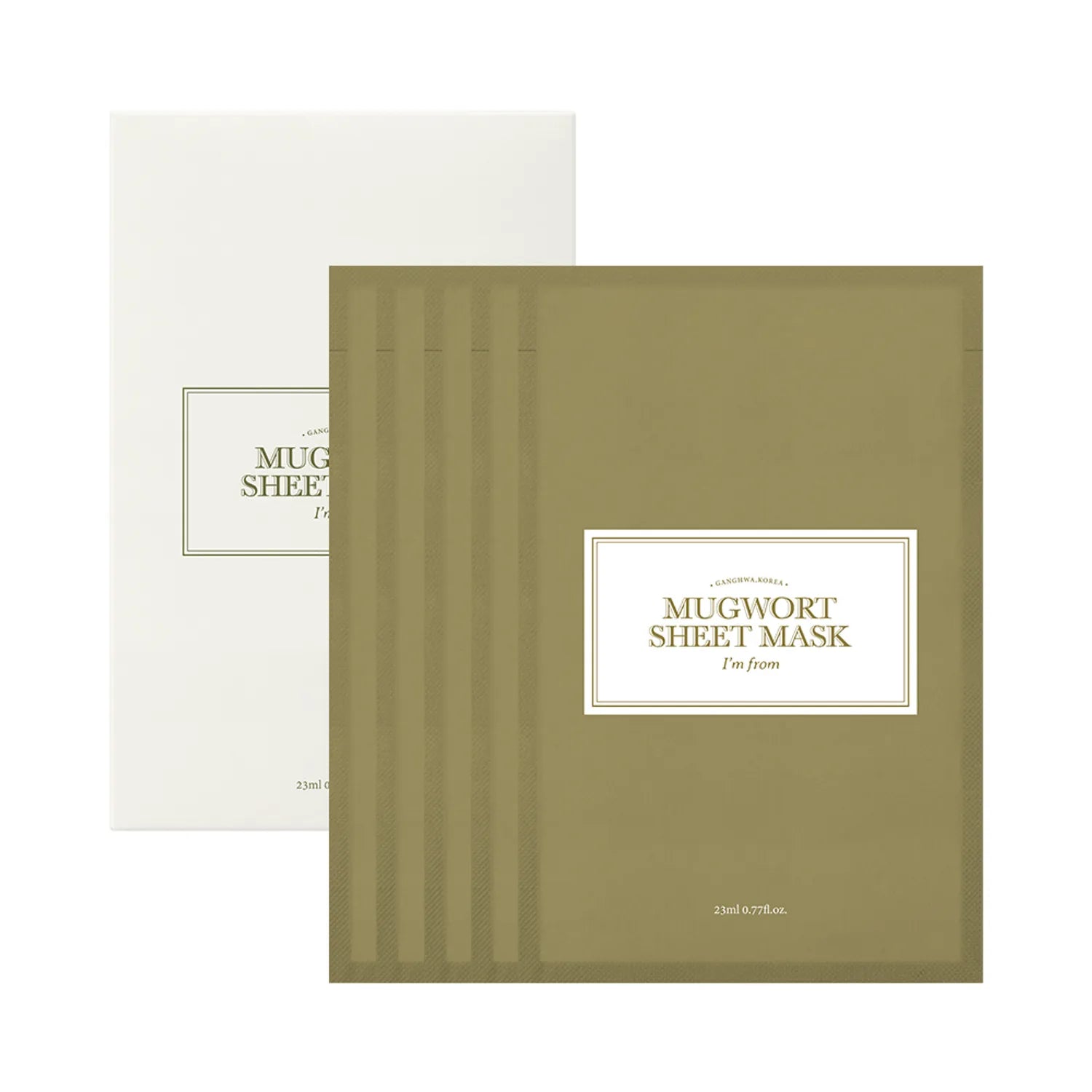 Im from Mugwort Sheet Mask soothing hydrating mugwort essence mask