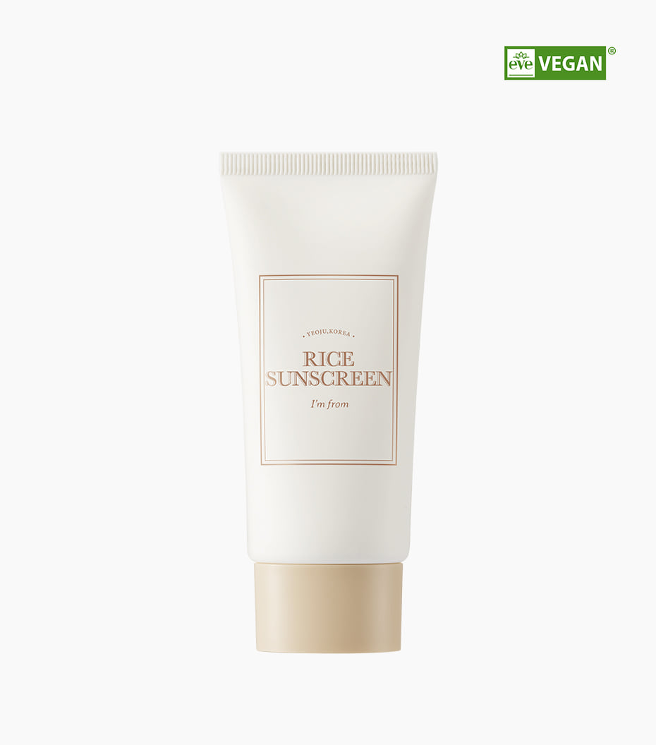 Im from Rice Sun Screen 50ml hydrating daily sunscreen with rice extract
