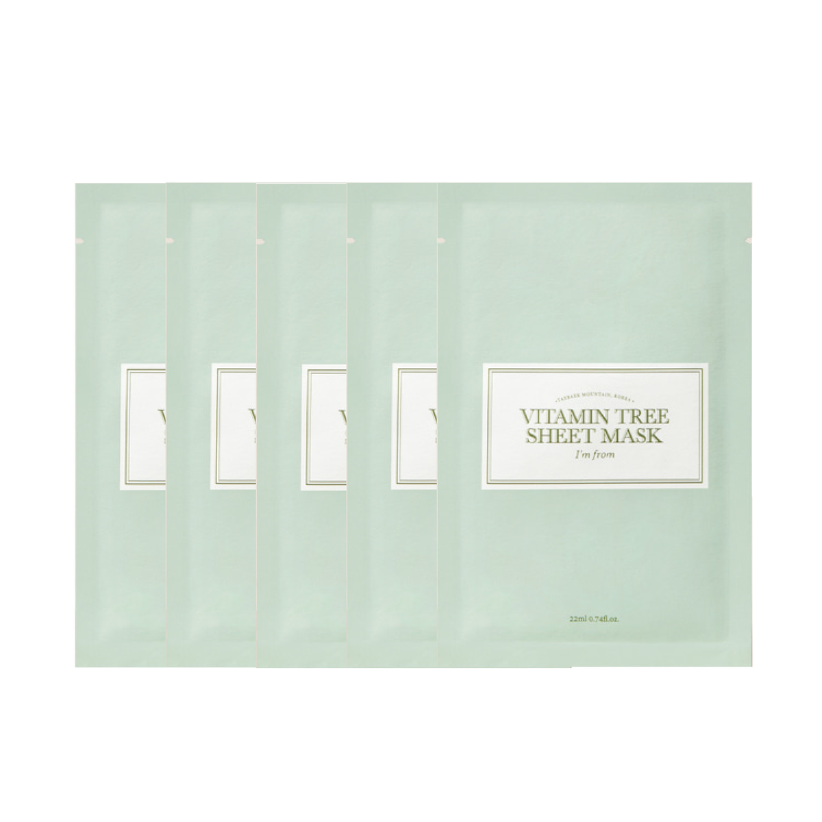 Im from Vitamin Tree Sheet Mask 22ml hydrating brightening mask with vitamin tree extract