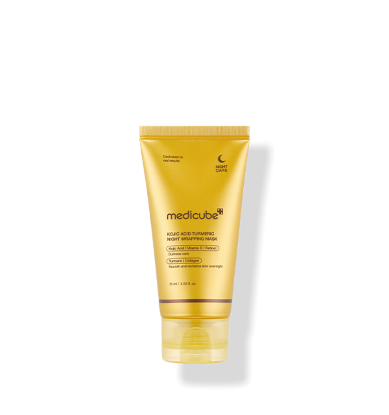 Medicube Kojic Acid Turmeric Night Wrapping Mask 75 ml brightening elasticity overnight gel mask