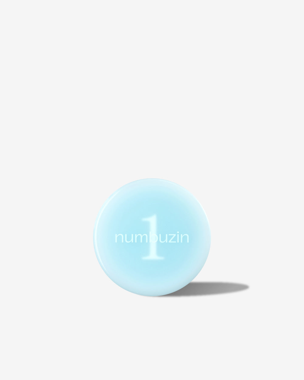 Jar of Numbuzin No.1 Pantothenic Skincare 100 Powder showing fine white powder