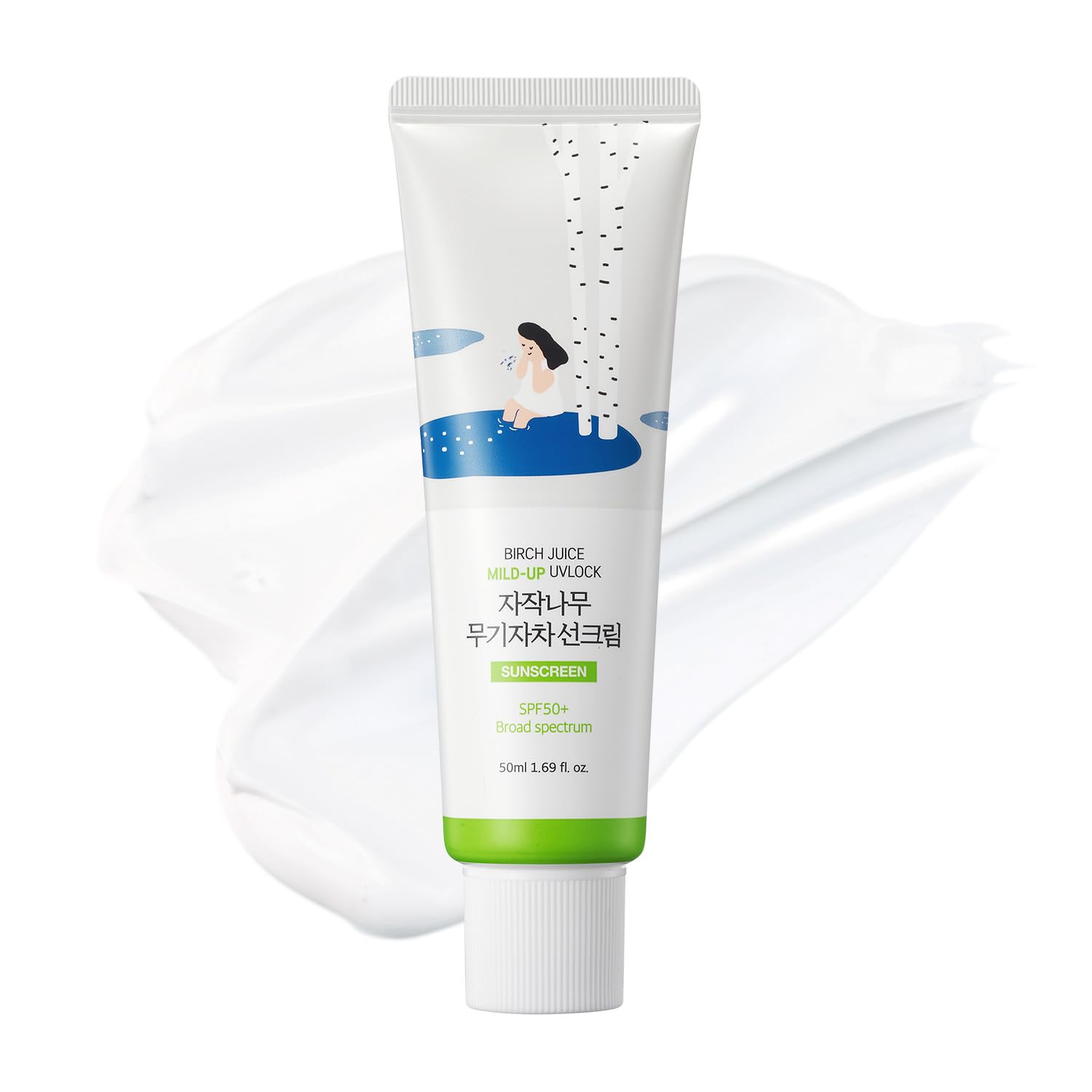 ROUND LAB Birch Juice Mild-Up Sunscreen 50ml product image