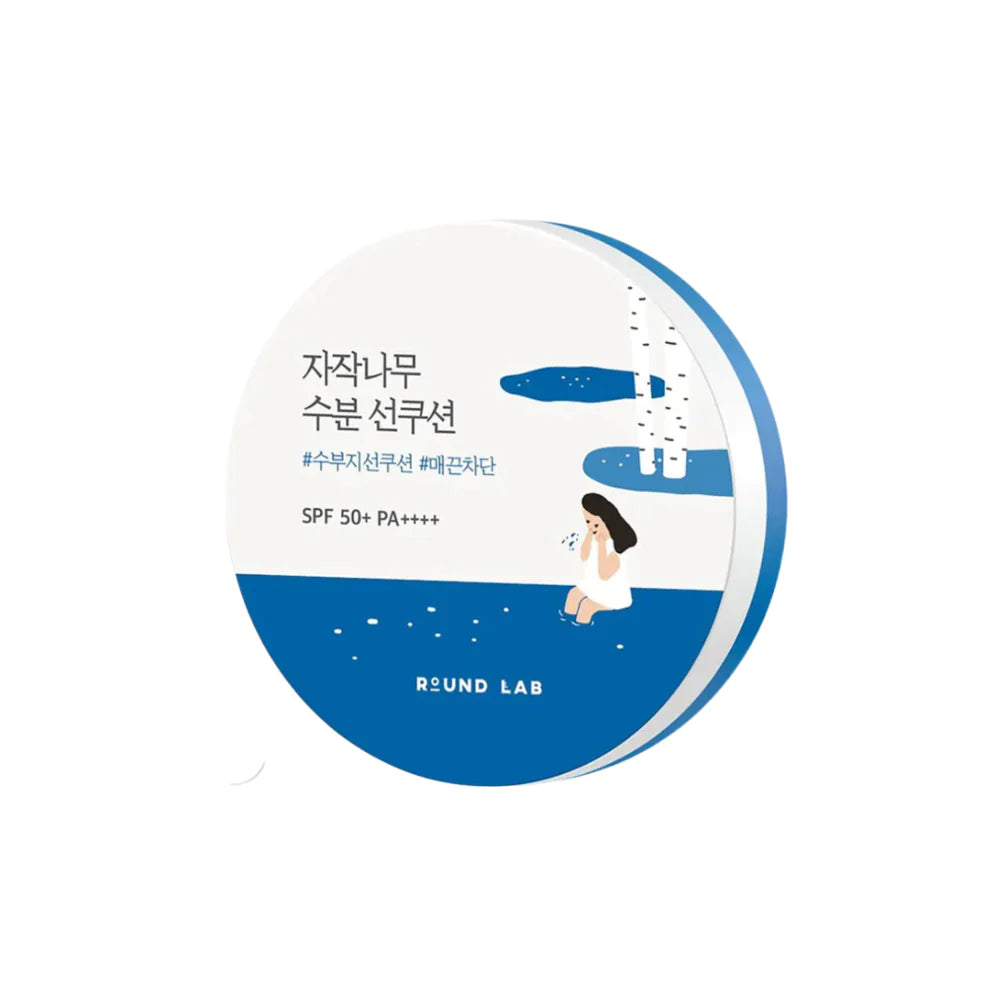 ROUND LAB Birch Juice Moisturizing Sun Cushion 15g product image