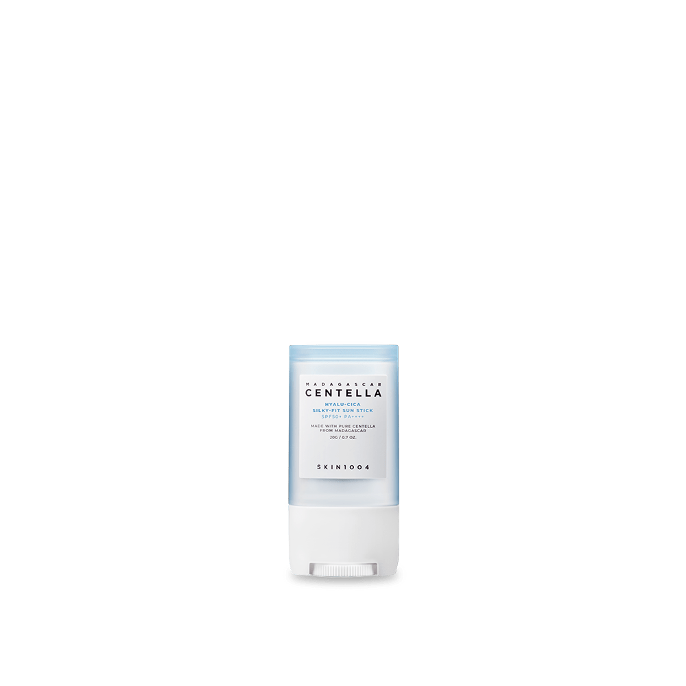 SKIN1004 Madagascar Centella Hyalu-Cica Silky-Fit Sun Stick 20g in sleek packaging