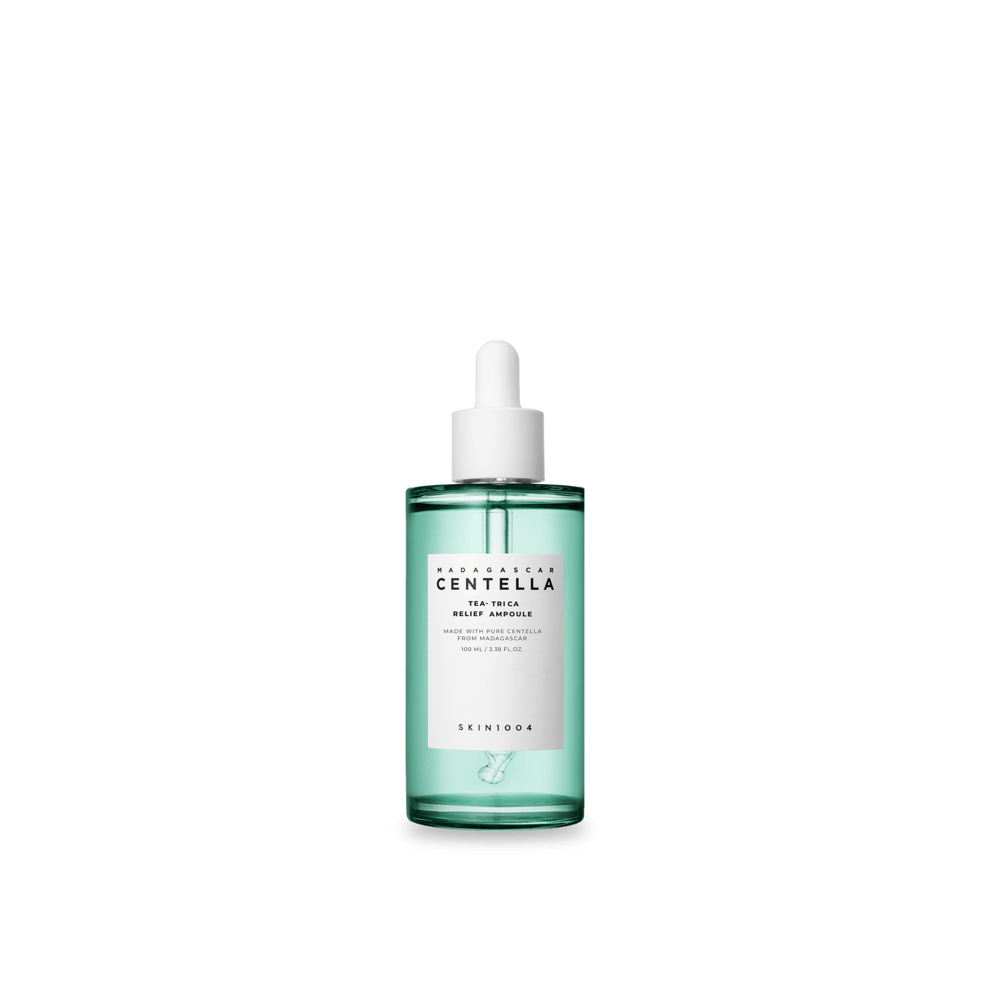 SKIN1004 Madagascar Centella Tea-Trica Relief Ampoule 100ml in minimalist packaging