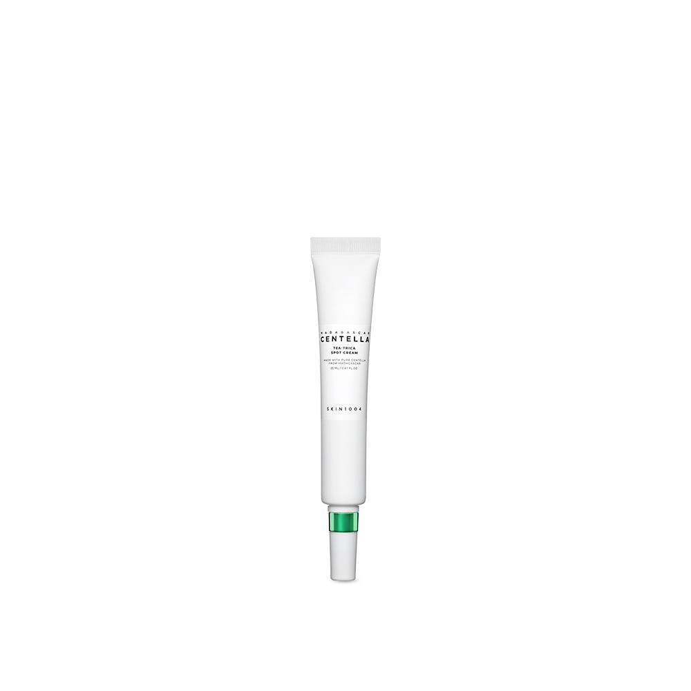 SKIN1004 Madagascar Centella Tea-Trica Spot Cream 20ml in sleek packaging