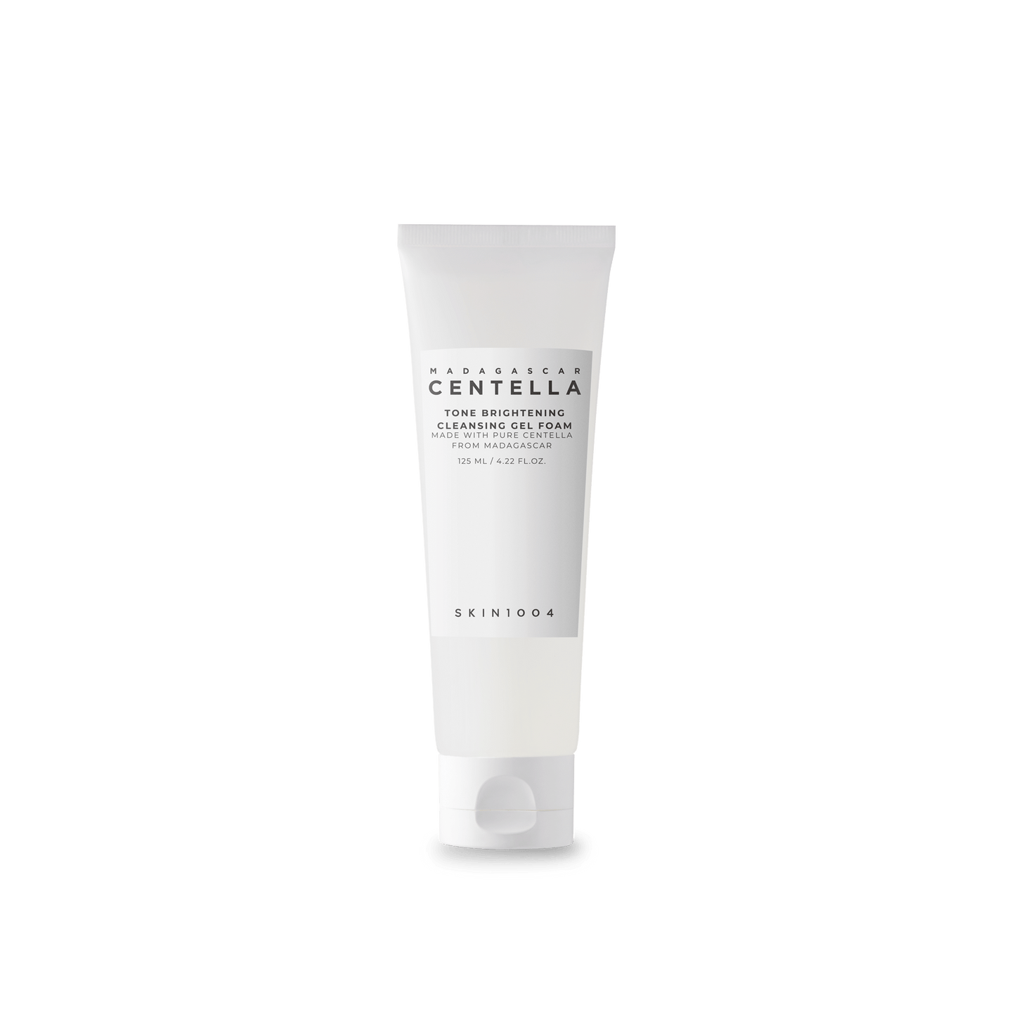 SKIN1004 Madagascar Centella Tone Brightening Cleansing Gel Foam 125ml in minimalist packaging