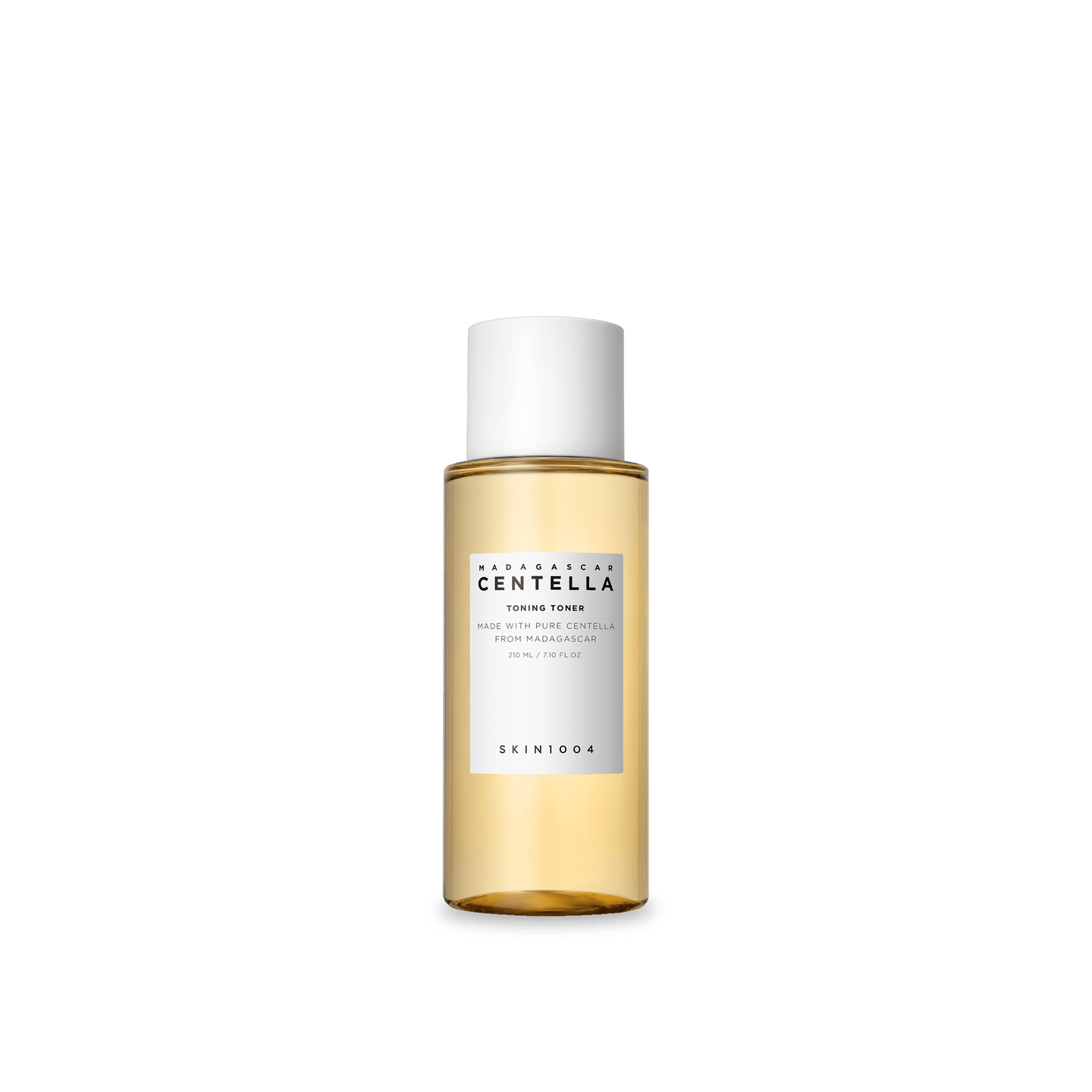 SKIN1004 Madagascar Centella Toning Toner available in 210ml and 400ml sizes with minimalist packaging