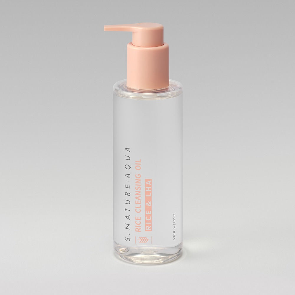 S NATURE Aqua Rice Cleansing Oil 200ml rice bran oil based oil cleanser