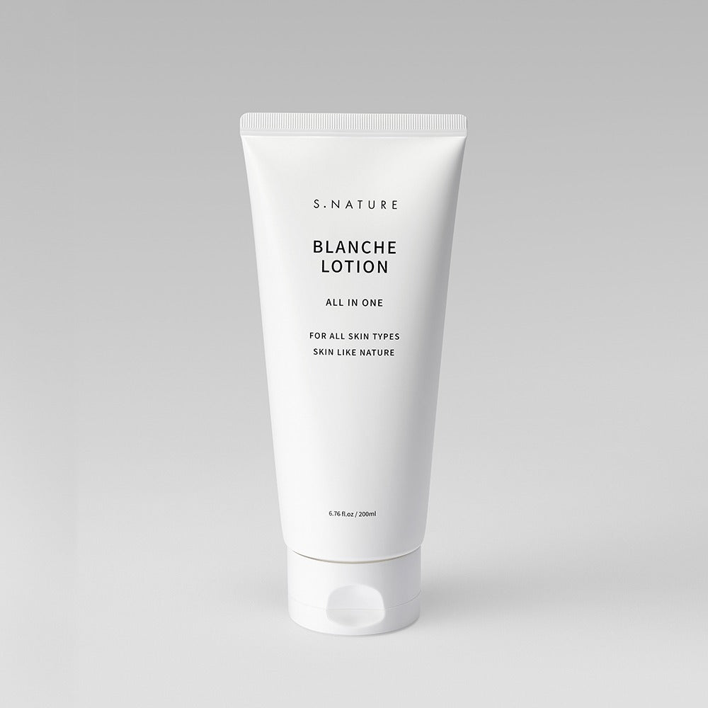 S NATURE Blanche Lotion 200ml nourishing moisturizing lotion for dry sensitive skin