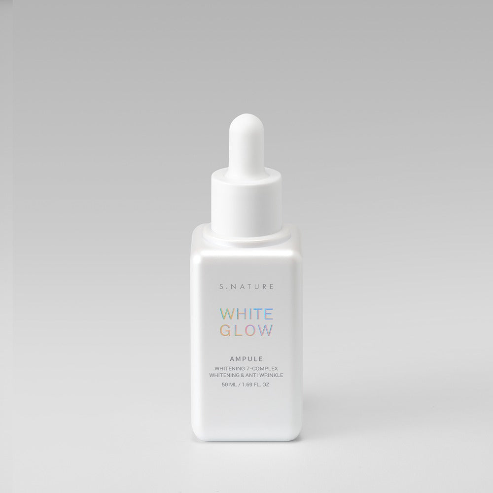 S NATURE White Glow Ampoule 50ml brightening hydrating serum