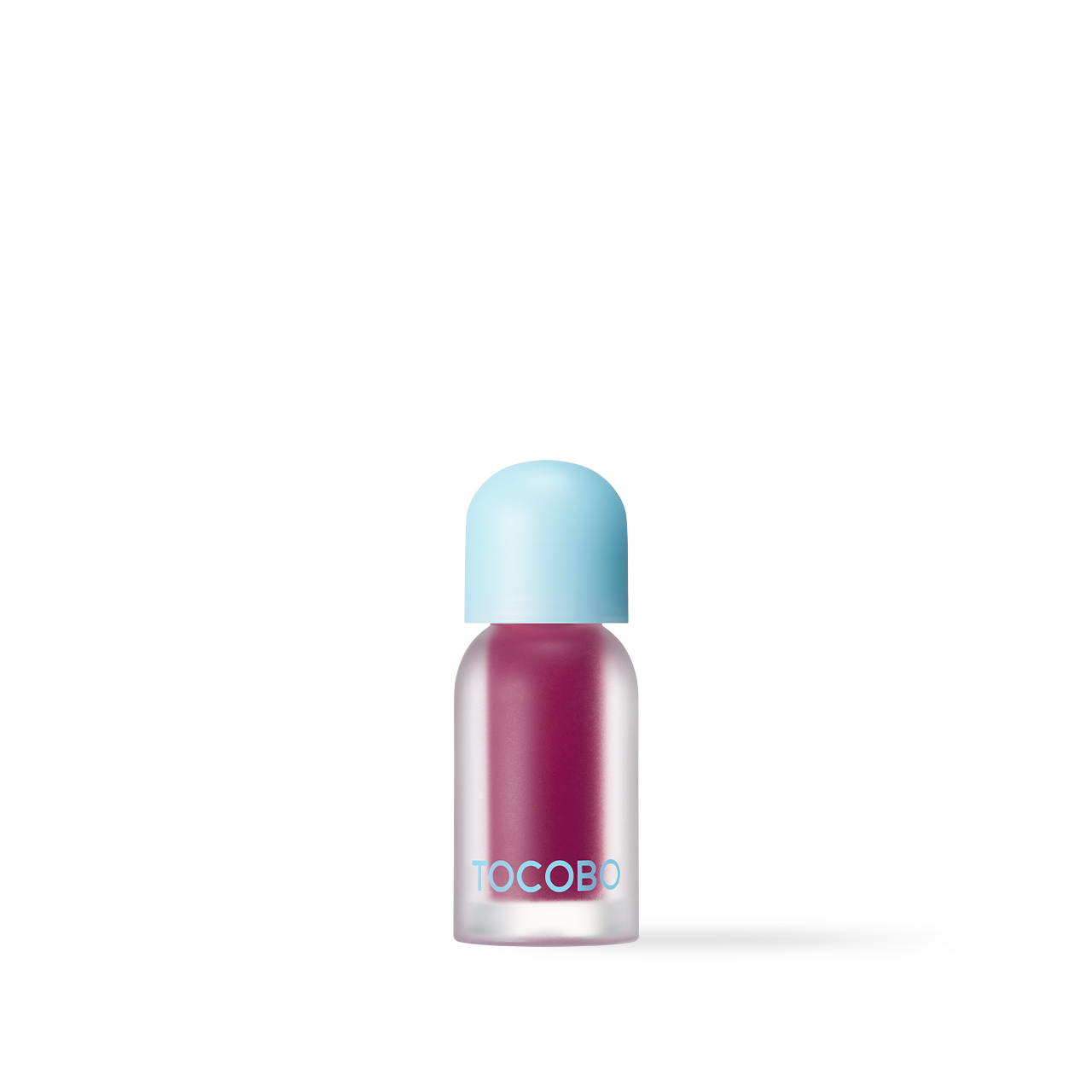 Berry-infused Tocobo plumping lip oil with high-shine glossy finish for smooth and hydrated lips