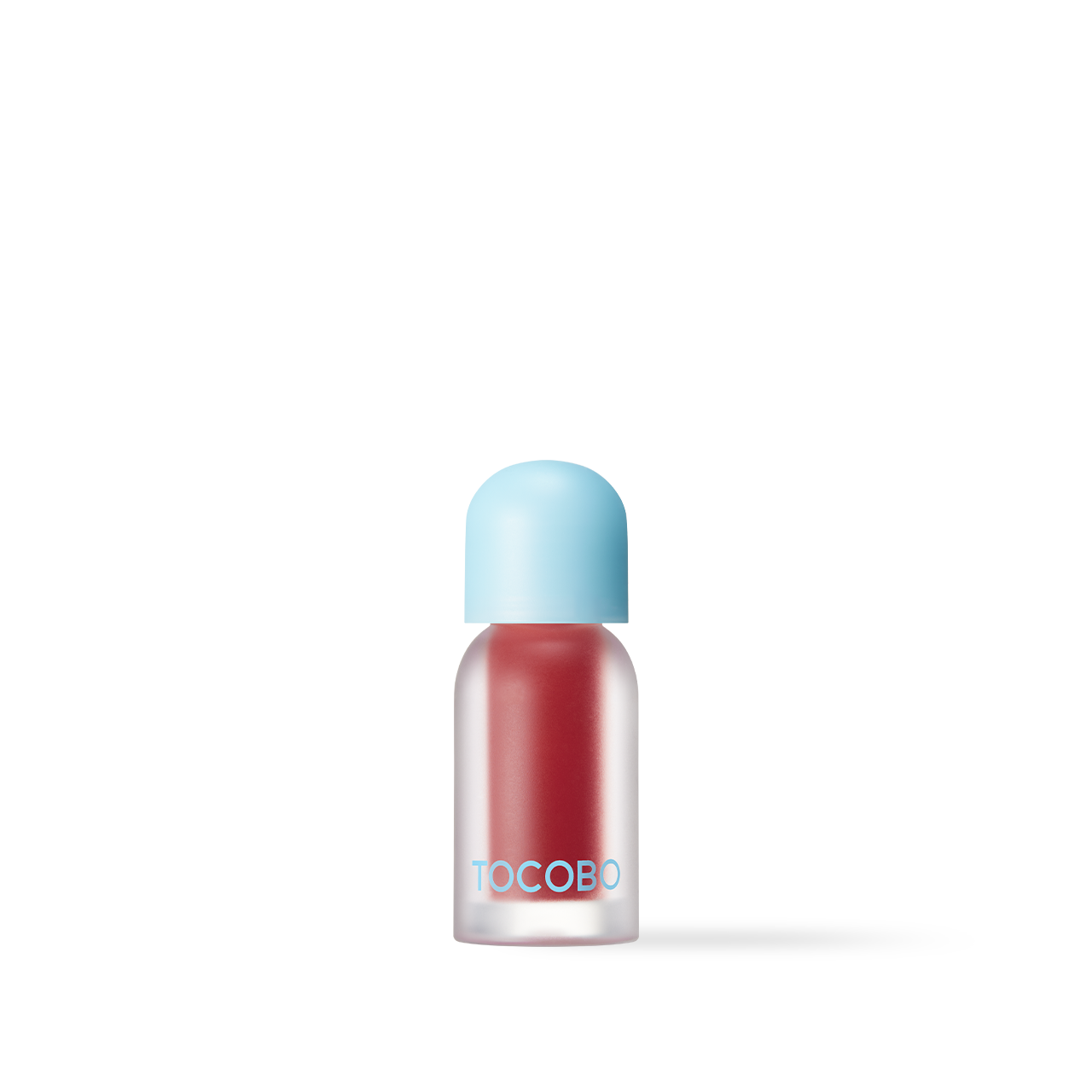 Berry-infused Tocobo plumping lip oil with high-shine glossy finish for smooth and hydrated lips