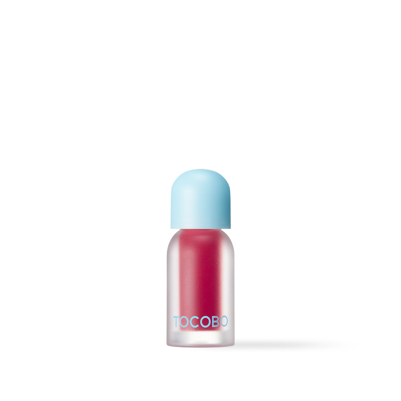 Berry-infused Tocobo plumping lip oil with high-shine glossy finish for smooth and hydrated lips