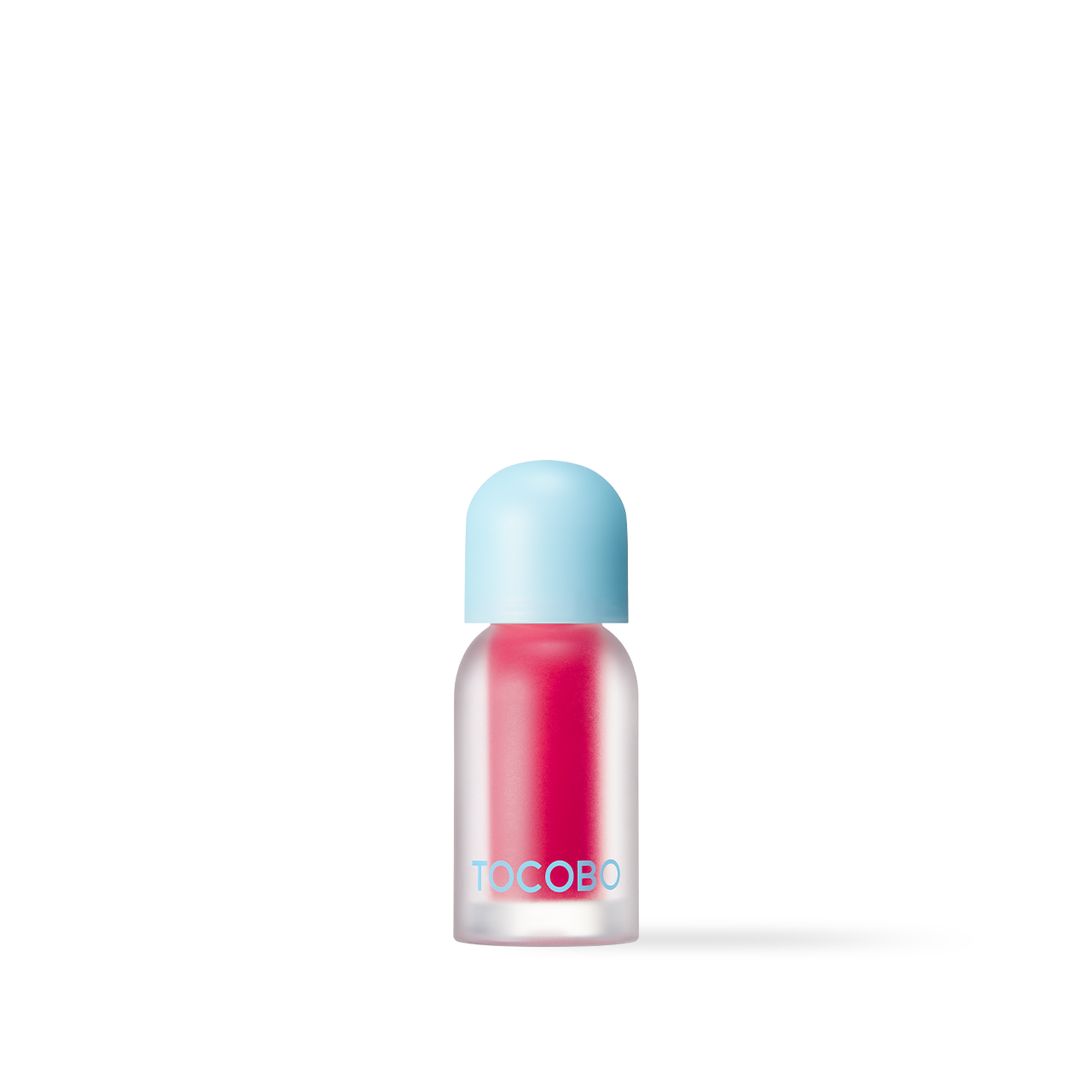 Berry-infused Tocobo plumping lip oil with high-shine glossy finish for smooth and hydrated lips