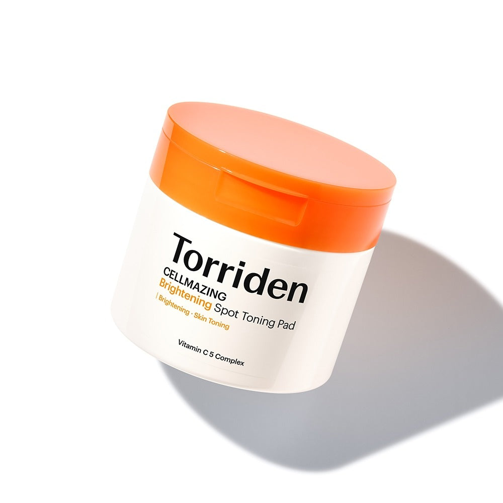 Torriden Cellmazing Brightening Spot Toning Pad 70ea brightening toner pads with niacinamide and vitamin C