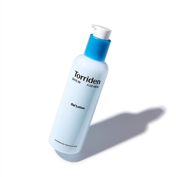 Torriden DIVE IN FOR MEN Gel Lotion 200ml lightweight hydrating gel lotion for men