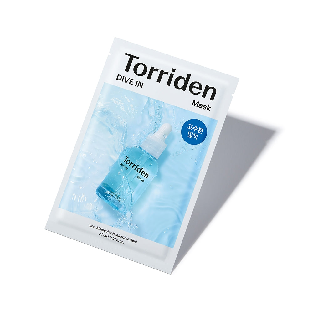 Torriden DIVE‑IN Low Molecular Hyaluronic Acid Mask