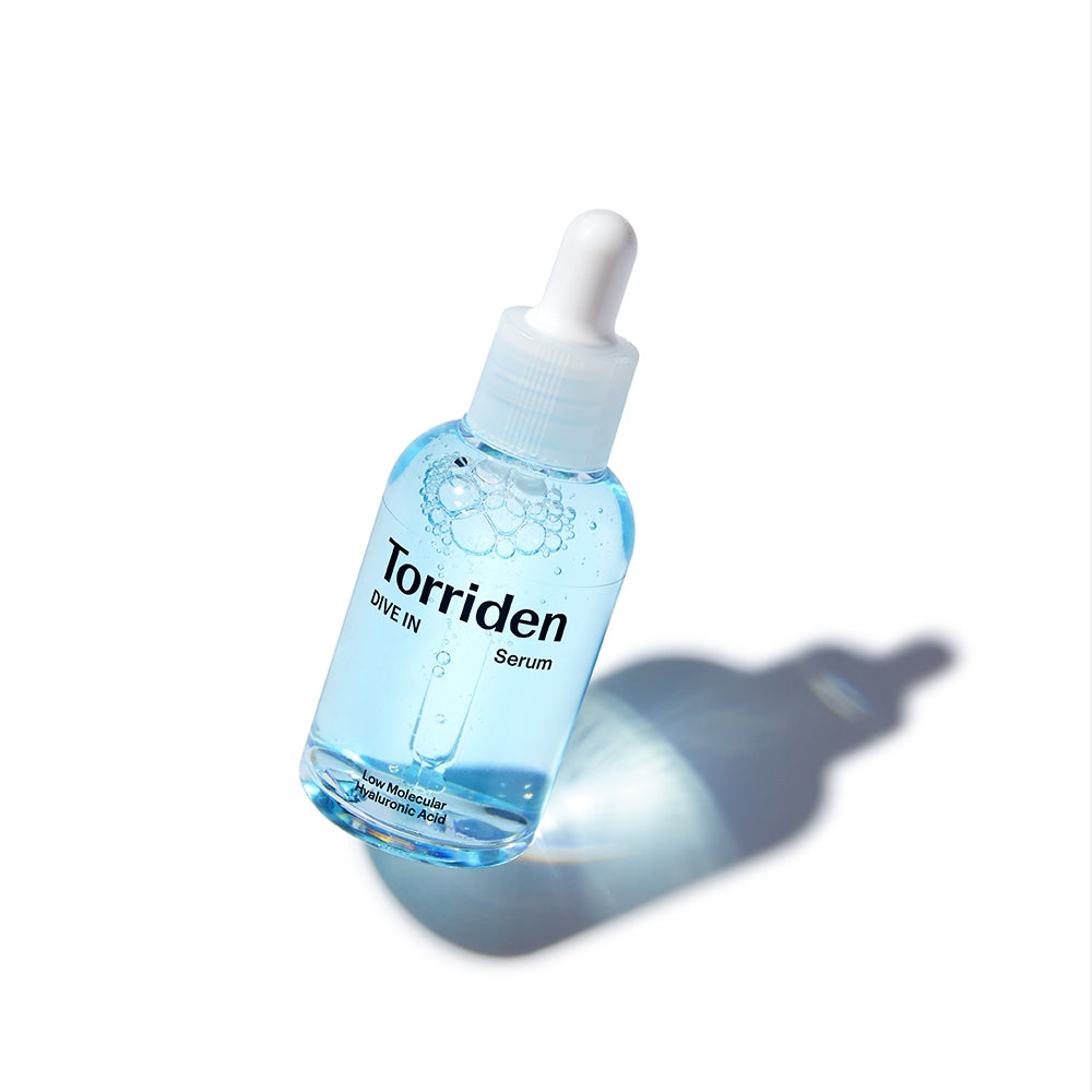 Torriden DIVE-IN Low Molecular Hyaluronic Acid Serum 50 ml in slim dropper bottle