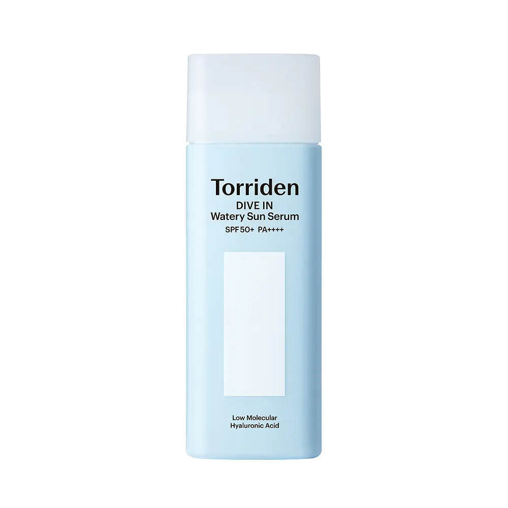 Torriden DIVE IN Watery Sun Serum 50ml lightweight hydrating sunscreen