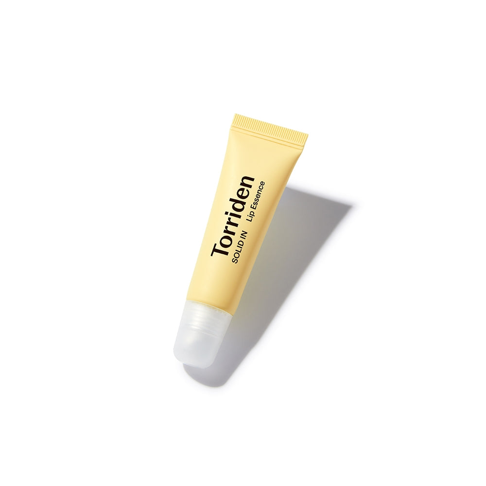 Torriden Solid‑In Ceramide Lip Essence 11ml tube in yellow packaging